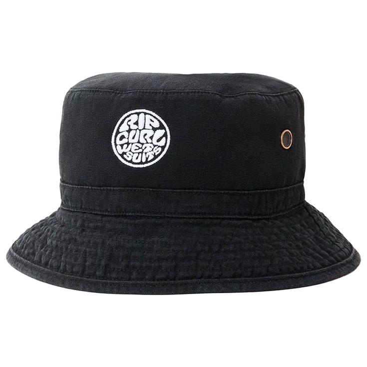 Rip Curl Chapeaux Wetty Icon Bucket Hat Black Présentation