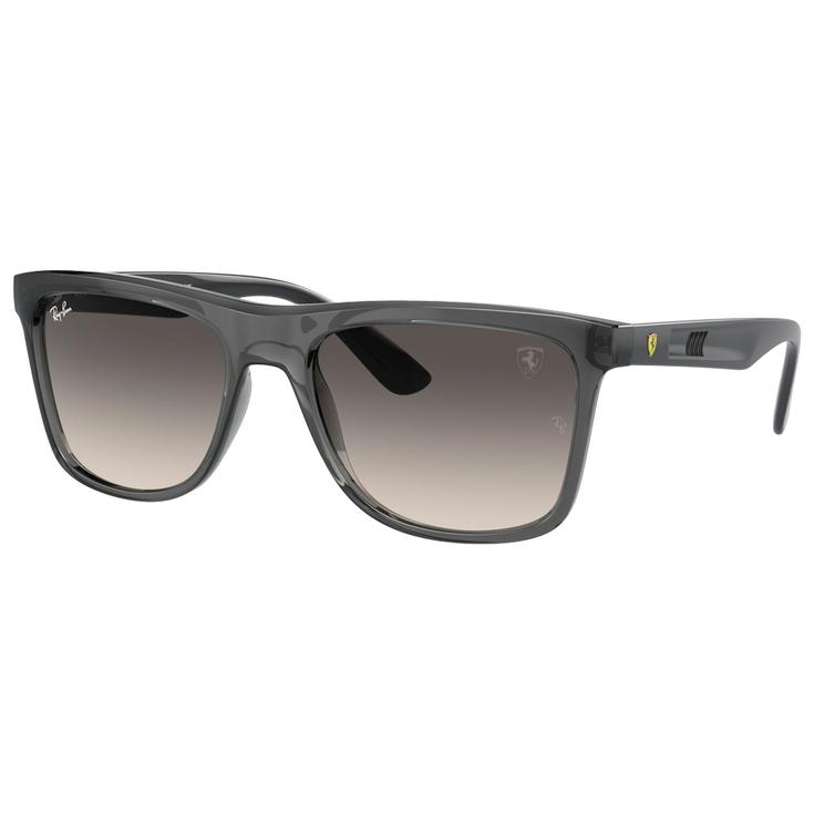 Ray Ban Lunettes de soleil RB4413M Scuderia Ferrari Collection Polished Transparent Grey Grey Présentation