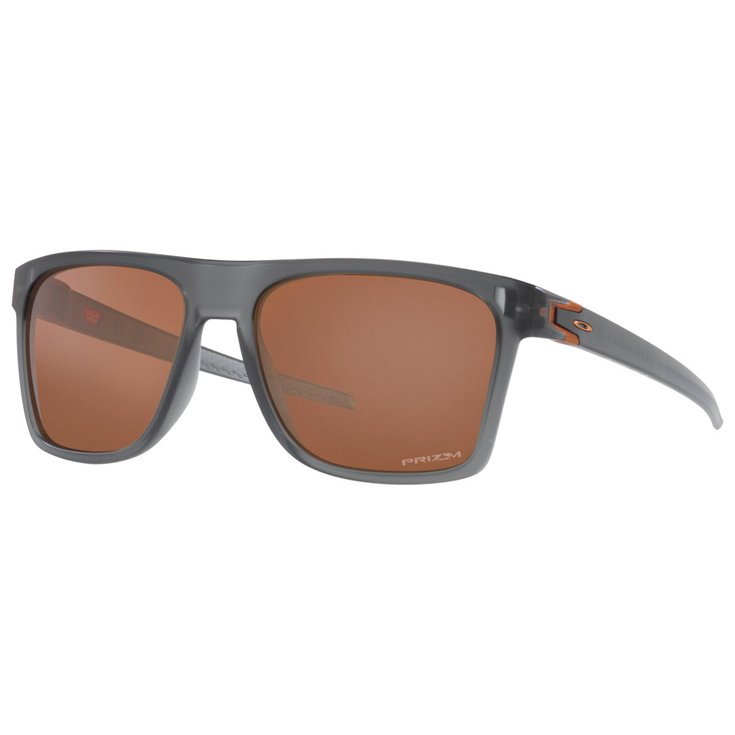 Oakley Lunettes de soleil Leffingwell Matte Grey Smoke Prizm Tungsten Présentation