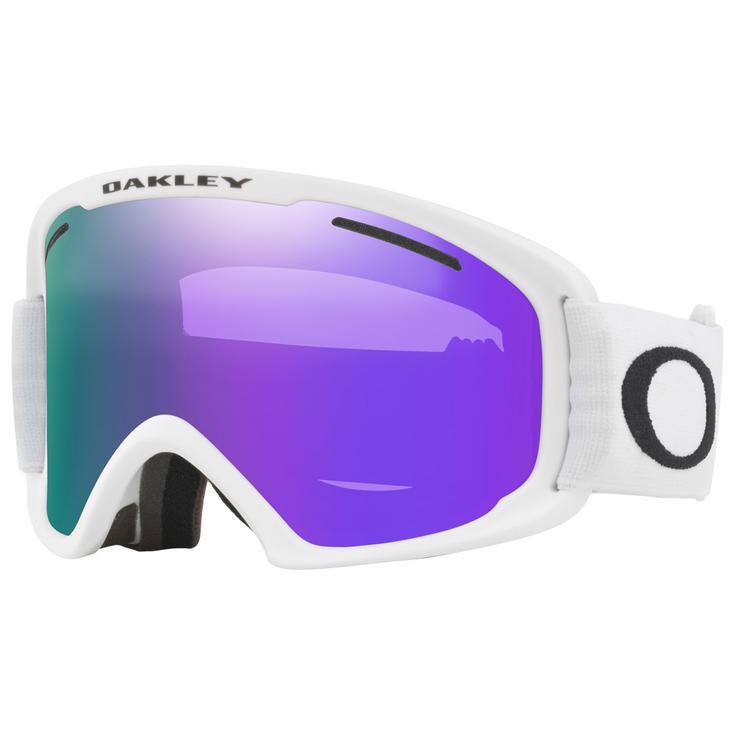 Oakley Masque de Ski O-Frame 2.0 Pro L White Violet Iridium + Persimmon Présentation