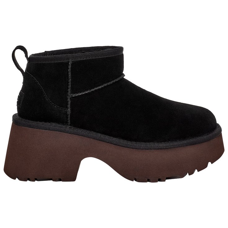 UGG Chaussures W Classic Ultra Mini New Heights Black Présentation