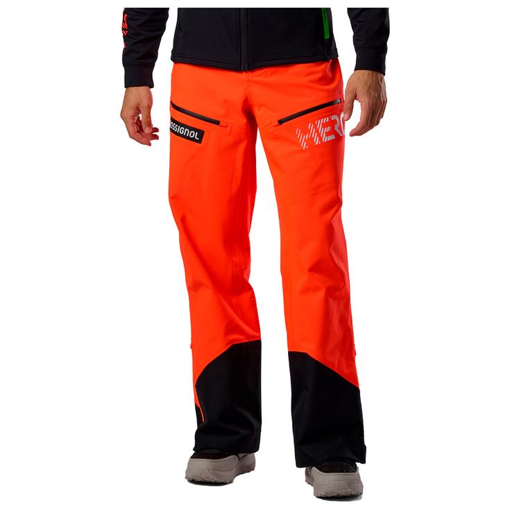 Rossignol Pantalon Ski Hero Evader 2.0 3Layers Shell Neon Red Présentation