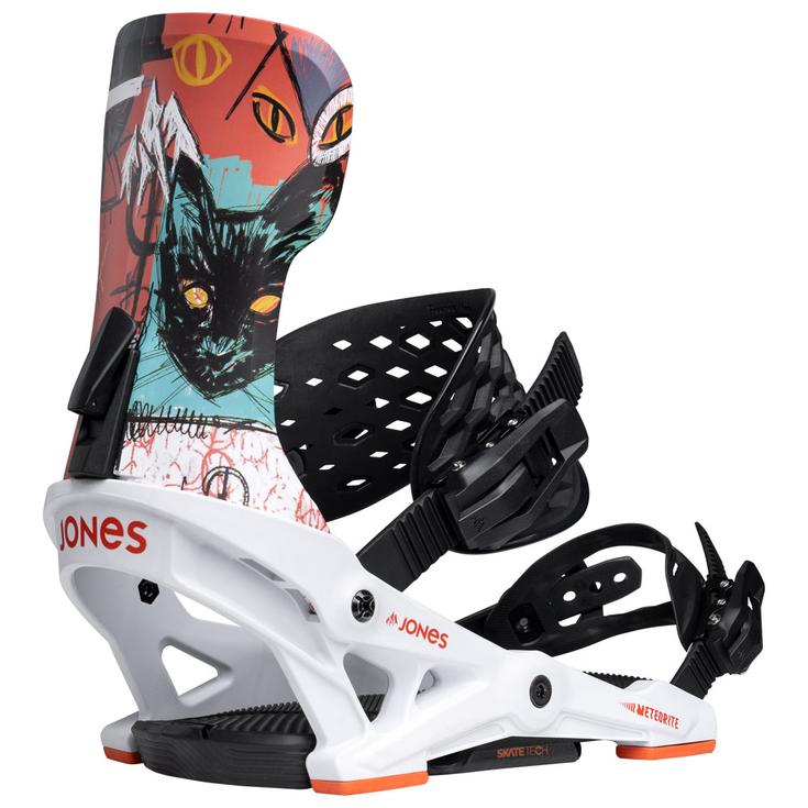 Jones Fix Snowboard Meteorite Rally cat White Présentation