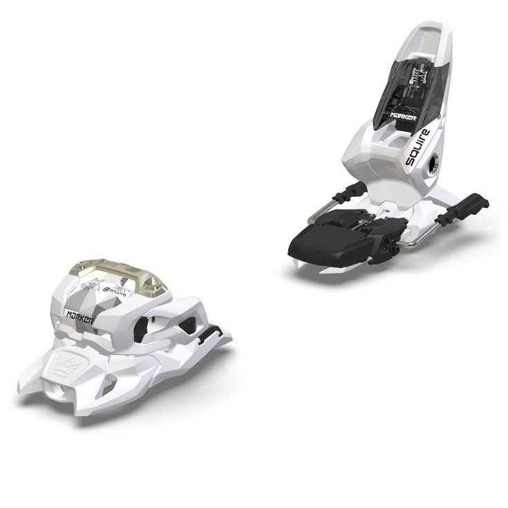 Marker Fix Ski Squire 11 90mm White Présentation