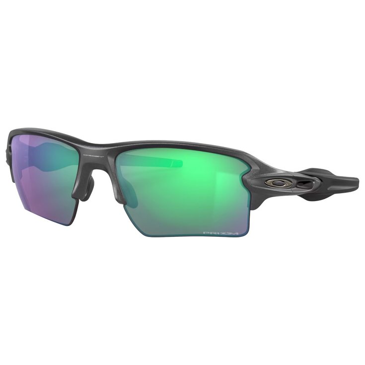 Oakley Lunettes de soleil Flak 2.0 XL Steel Prizm Road Jade Présentation