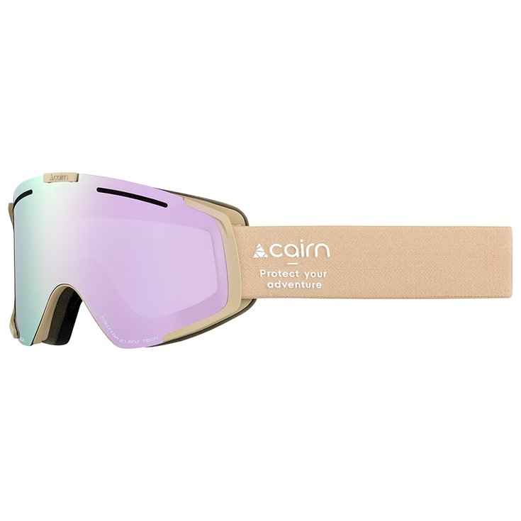Cairn Masque de Ski Genesis Mat Biscuit Présentation