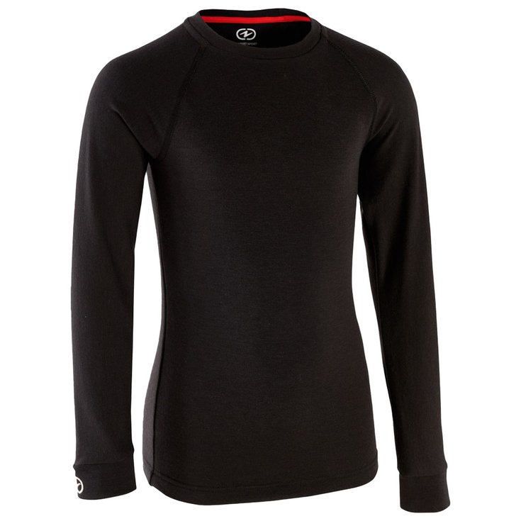 Damart Sport Sous-vêtement technique Comfort Thermolactyl 4 Col Rond Jr Noir Présentation