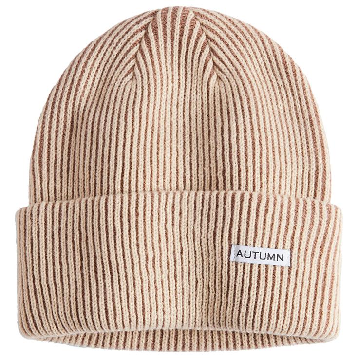 Autumn Bonnet Cord Beanie Eggshell Présentation