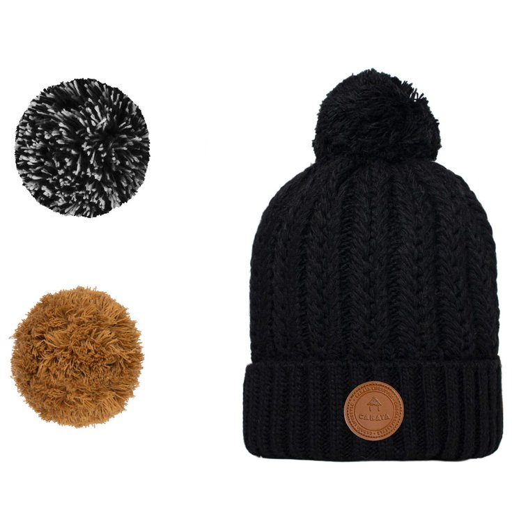 Cabaia Bonnet Moscow Mule Beanie Black Présentation