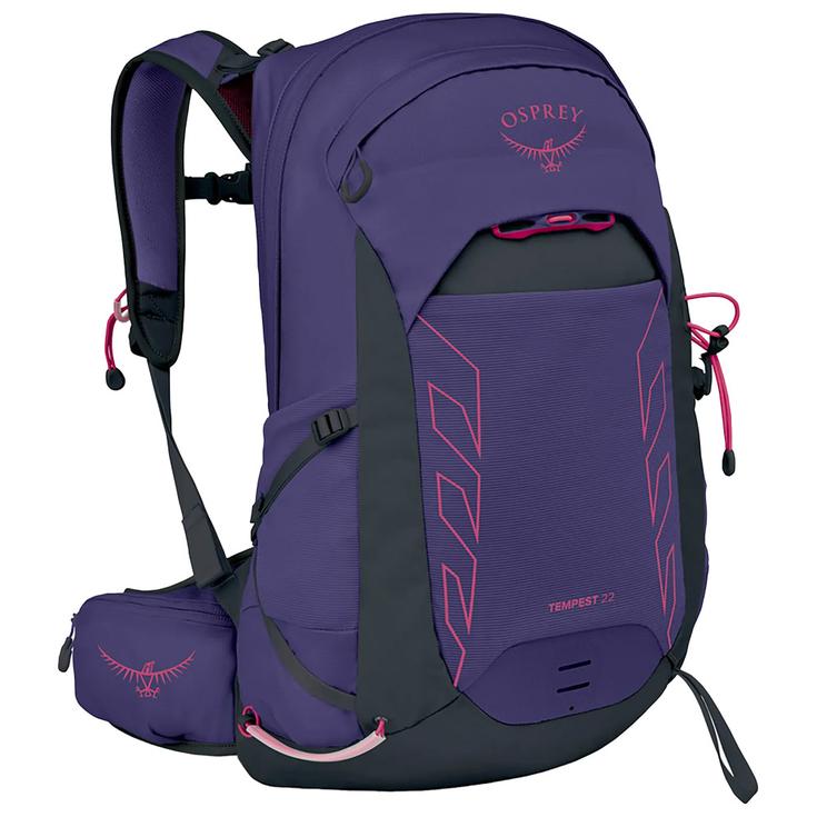 Osprey Sac à dos Tempest 22 Deep Fig Hotsport Pink Présentation