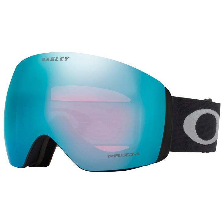 Oakley Masque de Ski Flight Deck L Matte Black Prizm Sapphire + Prizm Hi Pink Présentation
