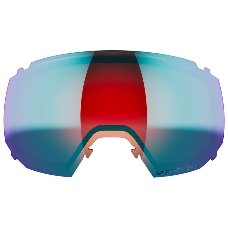 Salomon Ecran de masque Radium Lens Photo Blue Présentation