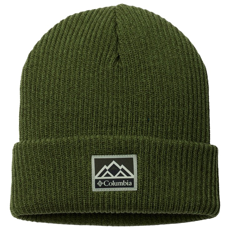 Columbia Bonnet Whirlibird Cuffed Beanie Canteen Greenscape Marled Mountains Présentation