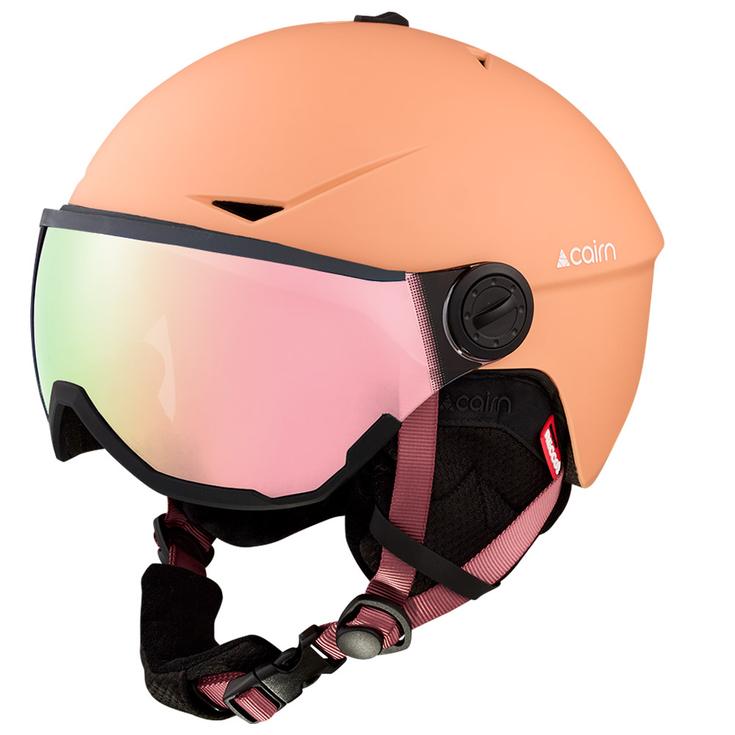 Cairn Casque visière Rise Visor Pure Mat Peach Présentation