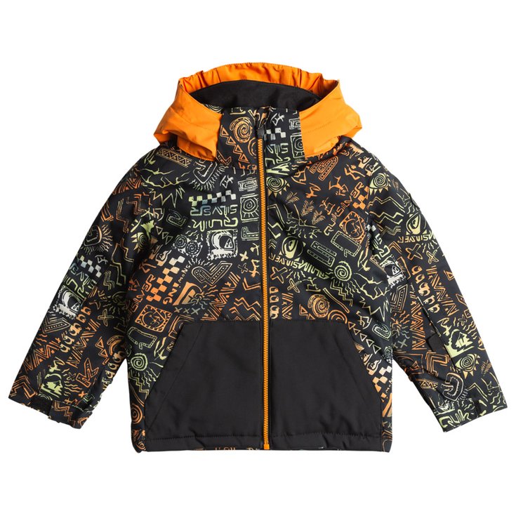 Quiksilver Blouson Ski Little Mission Kids Jkt Chatter Celery Présentation