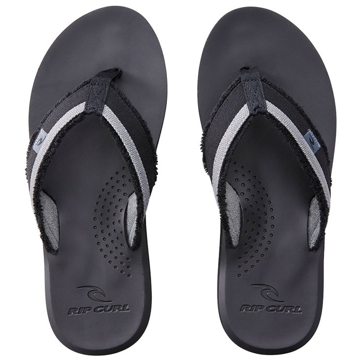 Rip Curl Tongs Reactor Open Toe Black Présentation