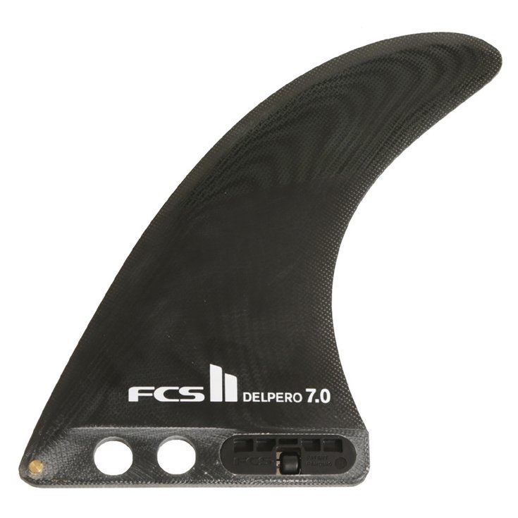 Fcs Ailerons Longboard II Edouard Delpero 7.0" - Black Devant