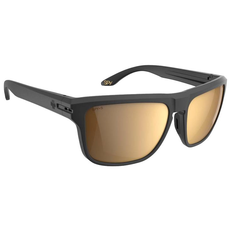Spy Lunettes de soleil Region Matte Black Happy Bronze Gold Mirror Présentation