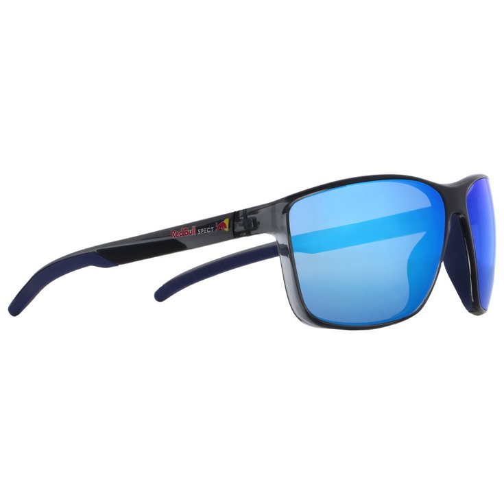 Red Bull Spect Lunettes de soleil Drift Shiny X'Tal Dark Grey Blue Smoke Blue Mirror Présentation