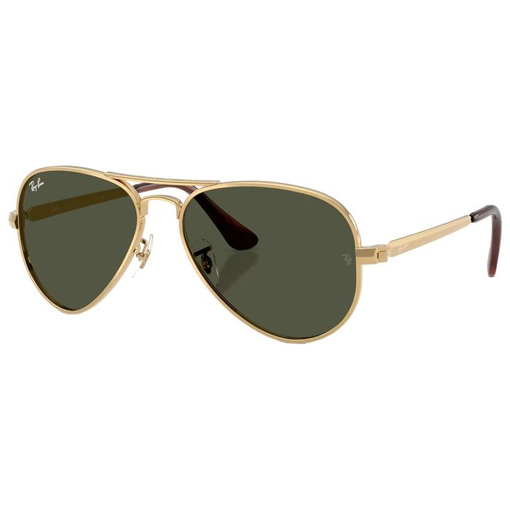 Ray Ban Lunettes de soleil RB3925 Aviator Max Polished Gold Green G-15 Présentation