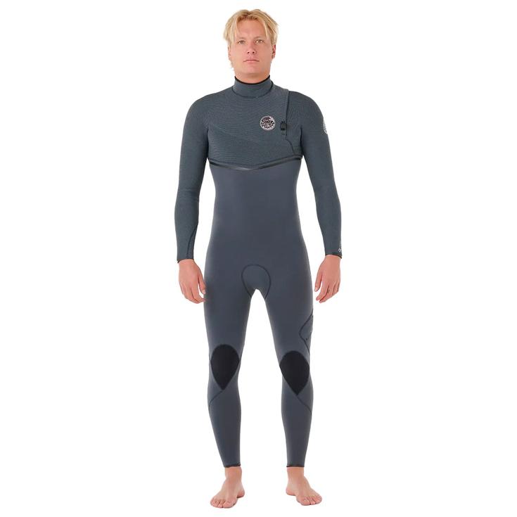 Rip Curl Combinaison Intégrale E-Bomb Zip Free 5/3 Iron Présentation
