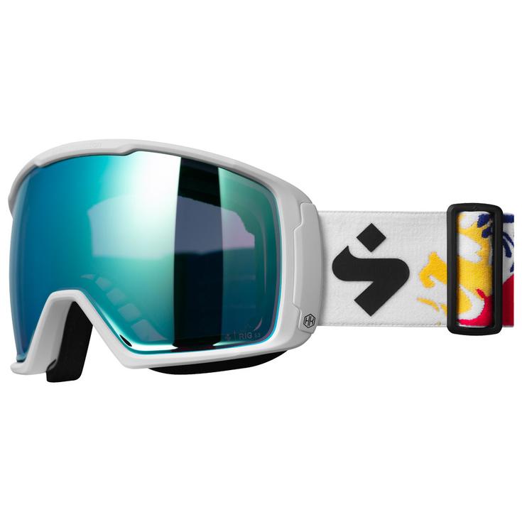 Sweet Protection Masque de Ski Clockwork Max Rig Reflect Henrik Kristoffersen Rig Aquamarine Présentation