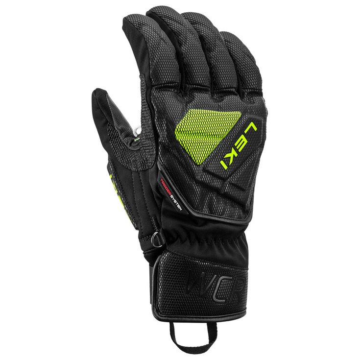 Leki Gant Wcr C-Tech 3D Black Ice Lemon Présentation