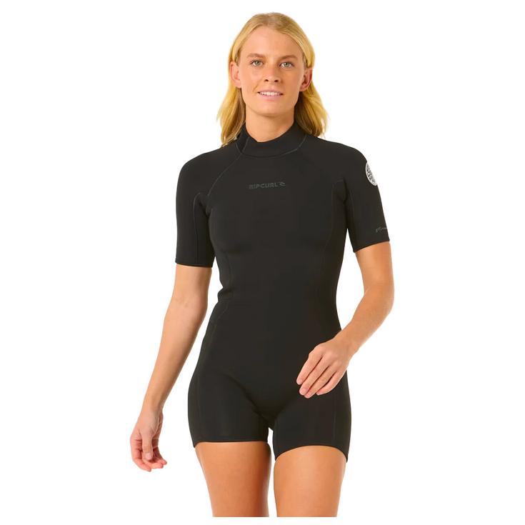 Rip Curl Shorty Wmns Dawn Patrol 2mm S/Sl Eco Black Présentation