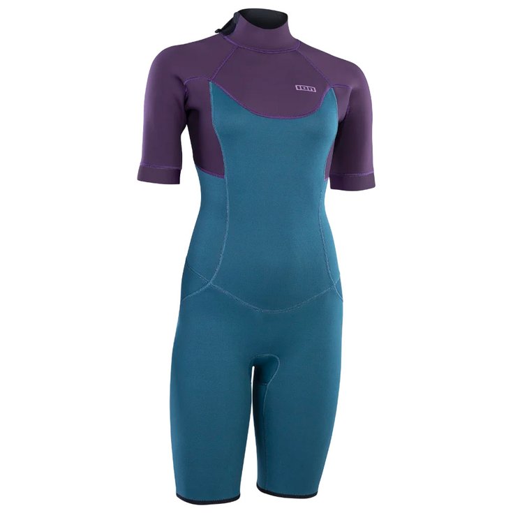 Ion Shorty Element 2/2 Ss Back Zip Deep Forest Présentation