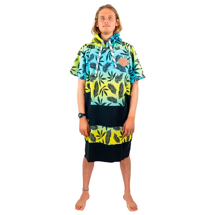 All-In Poncho Surf V-Poncho Men Beach Crew Palm Présentation