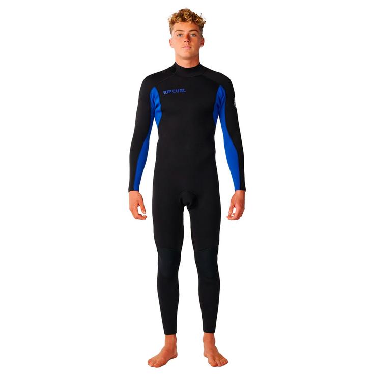 Rip Curl Combinaison Surf Trad Back Zip 4/3 Blue Présentation