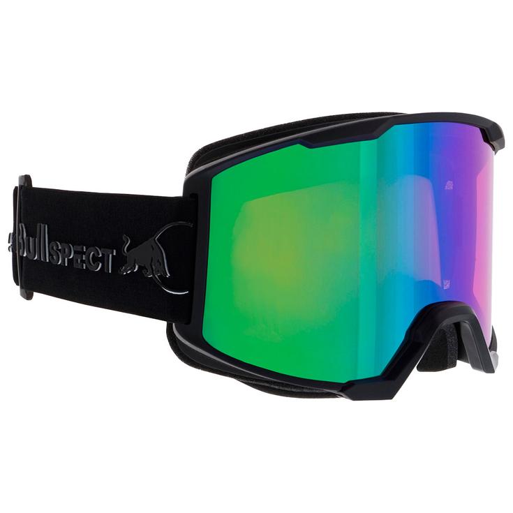 Red Bull Spect Masque de Ski Solo Matt Black Rose Green Mirror Présentation