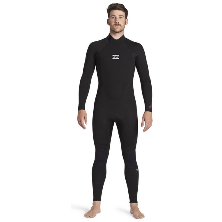 Billabong Combinaison Intégrale Manches Longues Intruder 3/2 Back Zip Black Présentation