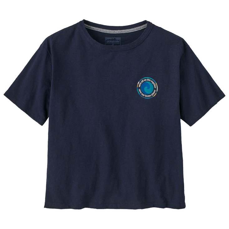 Patagonia Tee-shirt W's Unity Fitz Easy Cut Responsibili New Navy 