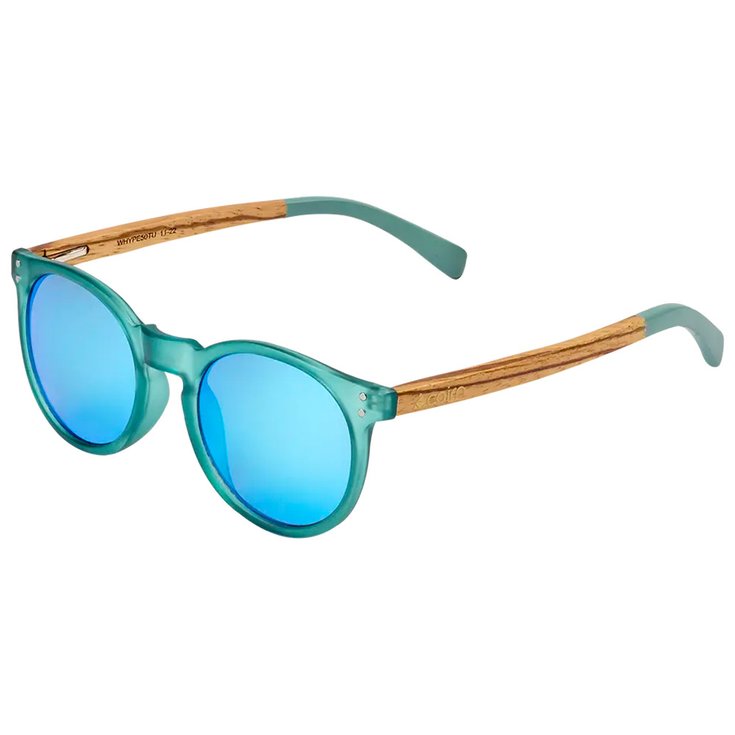 Cairn Lunettes de soleil Hype Mat Transparent Eucalyptus Wood Présentation