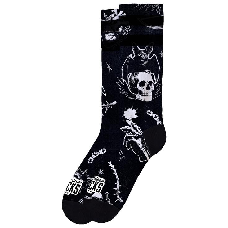 American Socks Chaussettes The Original Signature Dark Fantasy Présentation
