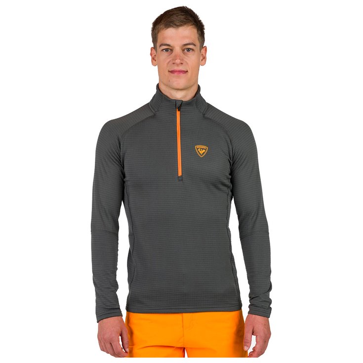 Rossignol Polaire Blackside Fleece Half Zip Onys Grey Présentation