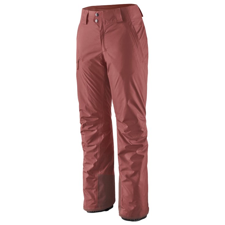 Patagonia Pantalon Ski W's Insulated Powder Town Pants Dulse Mauve Présentation