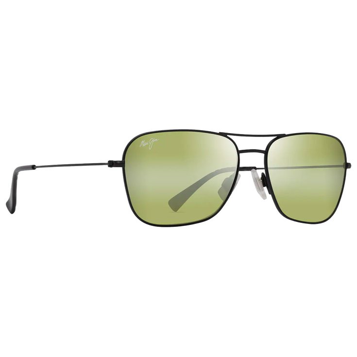 Maui Jim Lunettes de soleil Naauao Vernis Noir Mat Maui HT MauiPure Présentation