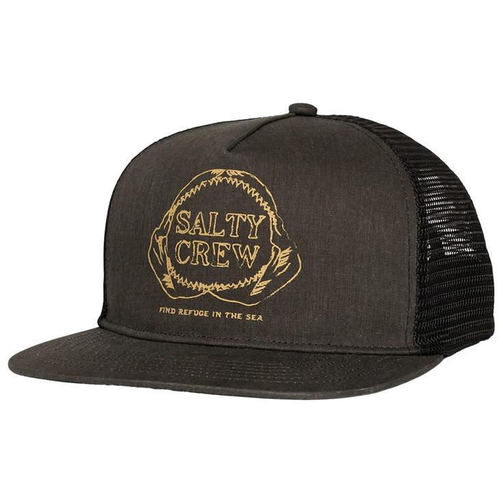 Salty Crew Casquettes Good Times Trucker Black Présentation