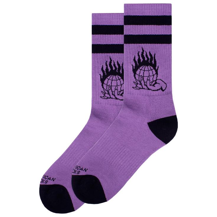 American Socks Chaussettes The Classics Mid High Cataclysm Présentation