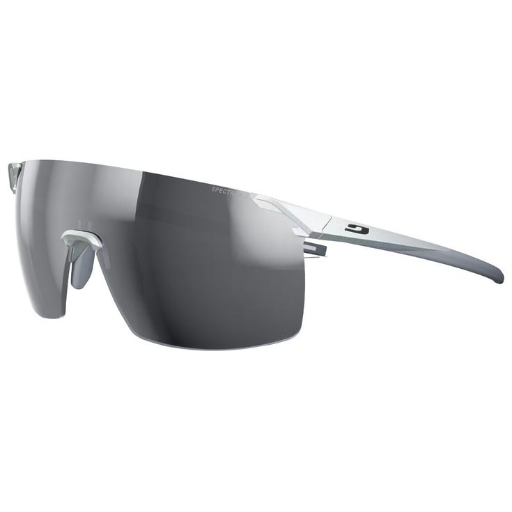 Julbo Lunettes de soleil Faster M Brillant Argent Noir Spectron 3 Présentation