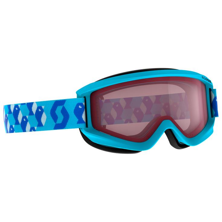 Scott Masque de Ski Agent Ocean Blue Enhancer Présentation