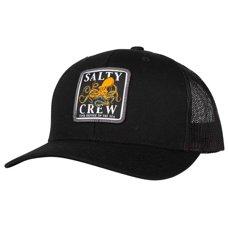 Salty Crew Casquettes Ink Slinger Retro Trucker Black Présentation