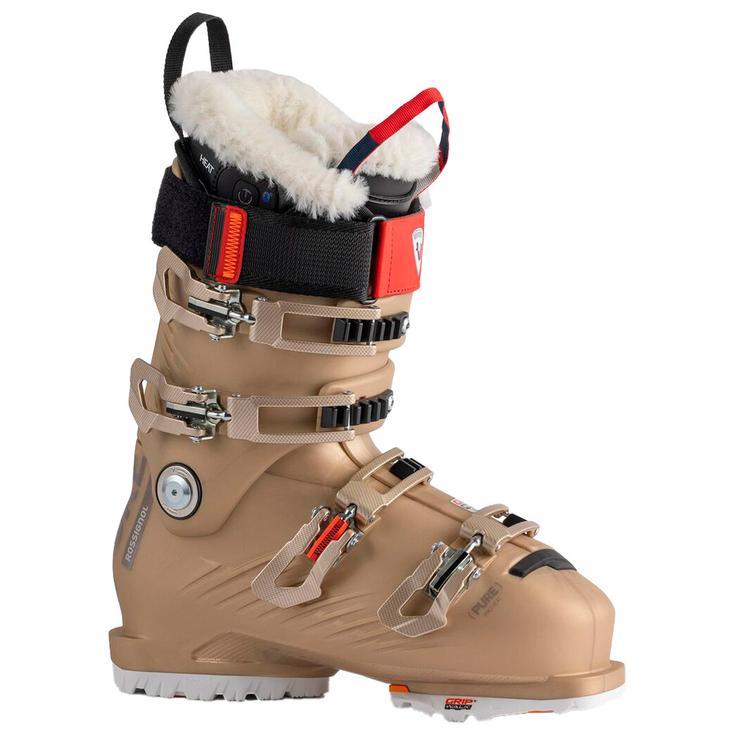 Rossignol Chaussures de Ski Pure Pro Heat Gw Metal Gold Présentation Rossignol Chaussures de Ski Pure Pro Heat Gw Metal Gold Présentation