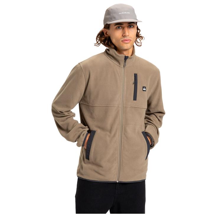 Quiksilver Polaire No Destination Full Zip Fallen Rock Présentation