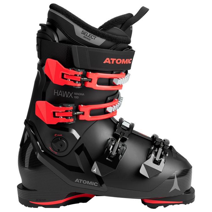 Atomic Chaussures de Ski Hawx Magna 100 Black Red Devant