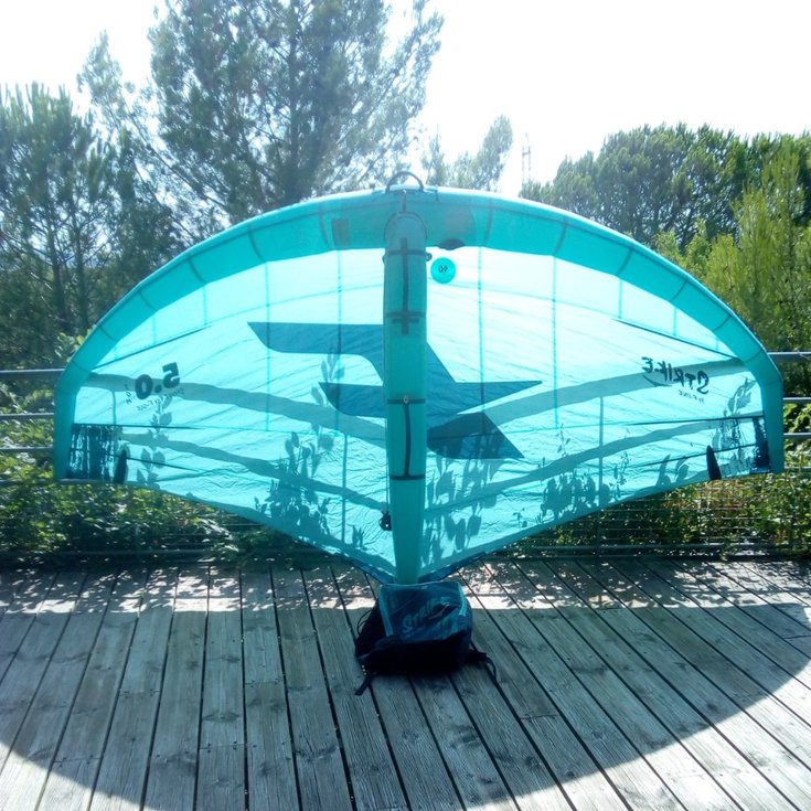 F-One Aile de wing Occasion F-One Strike 5m2 V1 2021 Dos