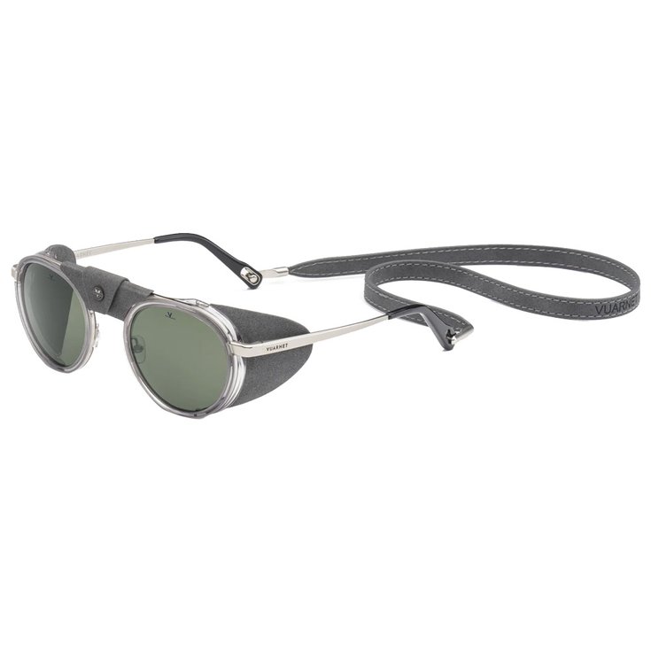 Vuarnet Lunettes de soleil Glacier Round Gris Grey Polar Présentation