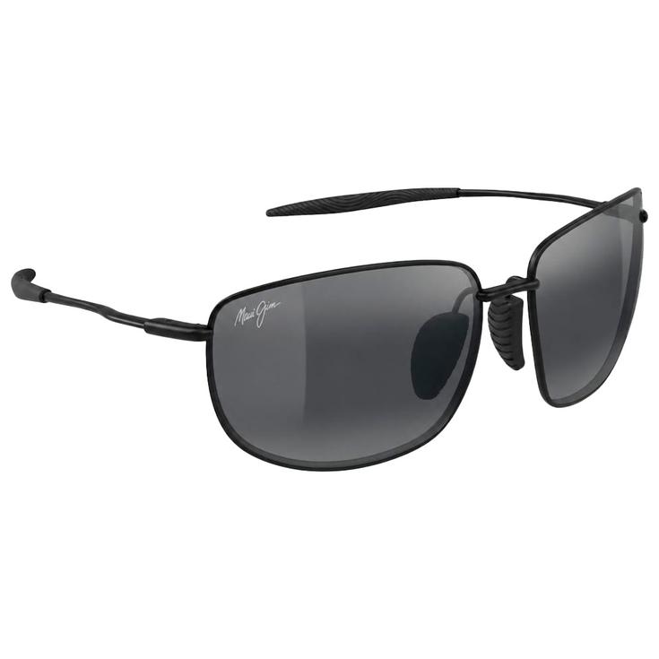Maui Jim Lunettes de soleil Hookipa Ultra M Black Maui Ultra Neutral Grey Présentation